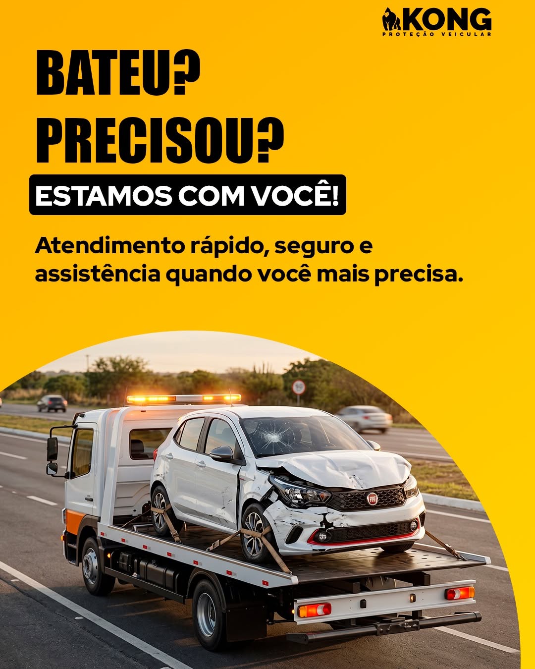 Bateu? Precisou? Estamos com você!
